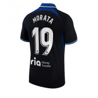 Dres Atletico Madrid Alvaro Morata #19 Gostujuci 2022-23 Kratak Rukav